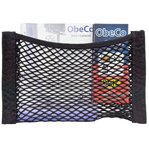 10" x 15" • Universal Cargo Net Wall Storage Pouch • Hook & Loop