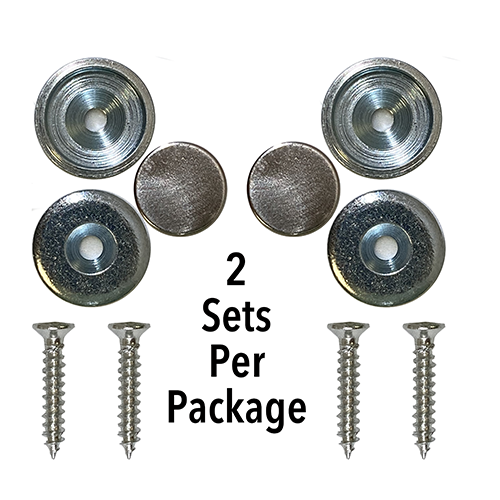 1/2" • Magnet Cup and Strike Plate Set
