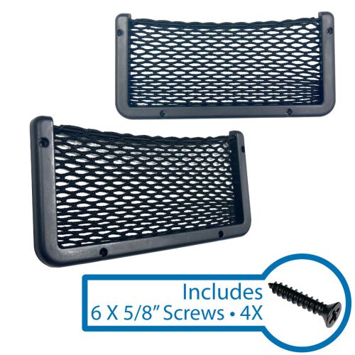 4" x 9" • Plastic Framed Pocket Net