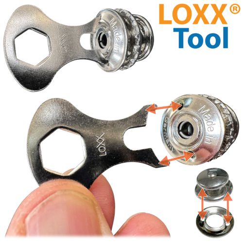 LOXX® • Quick Release Locking Key Tool for Threaded Washer