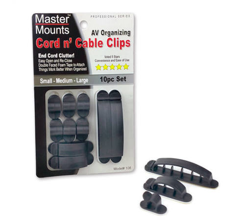 Cord and Cable Clips