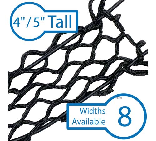 4" & 5" Tall • Ready Mount Barrier Stretch Nets
