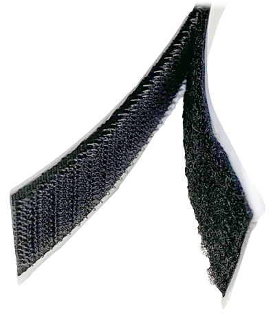 Hook and loop strip included